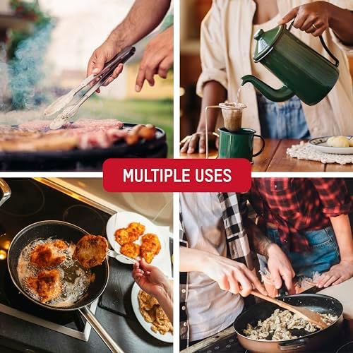 Taylor Mighty Mini Digital Meat Thermometer, Instant Read Food Thermometer for Cooking & Grilling, -40°F to 450°F Range, Compact Pocket Size with On/Off Switch, Black - Image 5