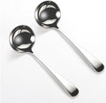 Small Ladle, 304 Stainless Steel Small Gravy Soup Serving Ladle by ZDFQly