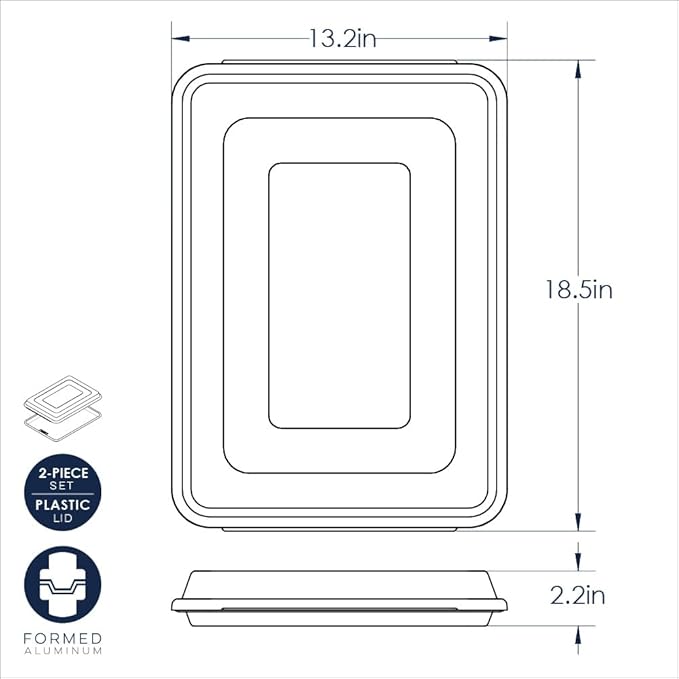 Nordic Ware Naturals Half Sheet - Image 5