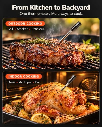 Smart Bluetooth Wireless Meat Thermometer Digital, Standalone Base - Image 5