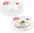 Flexzion 2 Pack 10 Inch Small Microwave Splatter Cover by Flexzion