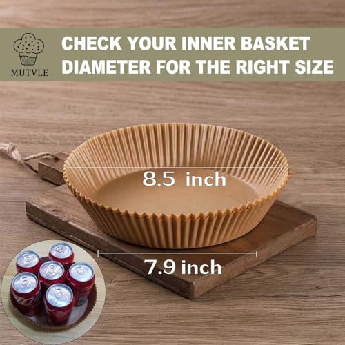 Air Fryer Liners Disposable for Ninja, 4 qt Air Fryer Liners Round 8 inch - Image 4