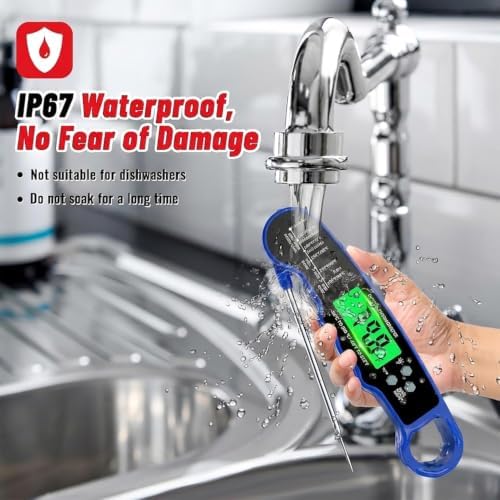 Meat Thermometer Digital Instant Read Food Thermometer for Oven & Cooking - Image 5