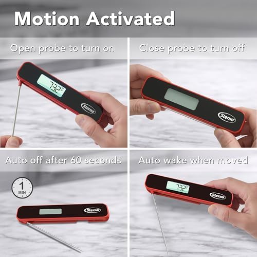 Sterno Digital Meat Thermometer, Instant Read - Image 3