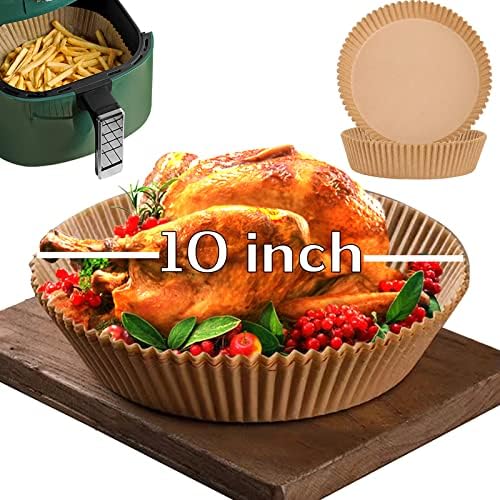 10 Inch Air Fryer Disposable Paper Liner Round by mutvle