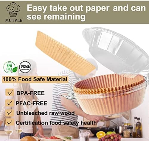 10 Inch Air Fryer Disposable Paper Liner Round - Image 5