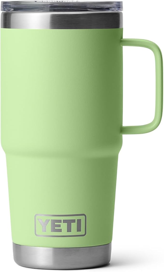 YETI Rambler 20 oz Travel Mug, Stainless Steel, Vacuum Insulated with Stronghold Lid - Image 4