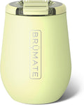 BrüMate Uncork'd 14oz 100% Leakproof Insulated Wine Tumbler | Locking Lid | Insulated Stainless Steel Wine Glass | Perfect For Travel & Outdoors | BPA-Free (Prickly Pear) by Br%C3%BCMate