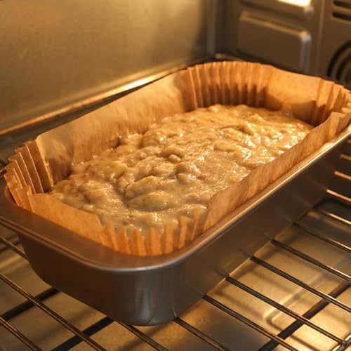 Loaf Pan Liners, 160Pcs Bread Pan Liners for Baking Bread 9x5, 9.5 x 5 Inch, Food Grade, Oil Proof, Heat Resistant, Non-Stick Disposable Parchment Paper for Oven, Air fryer, Pans, Baking - Image 6