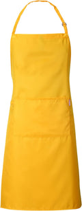 Orange Yellow Apron for Women by Zihuatailor