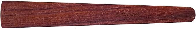 13 in Handmade Kitchen Cooking Utensil, Thin Dark Wood Saute Spatula, turning by Earlywood