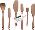 DI ORO 6-Piece Silicone Spatula Set by DIORO