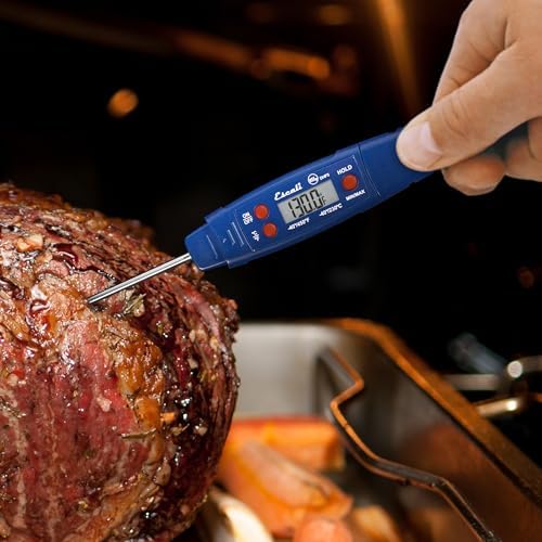 Escali DHP3 Digital Meat Thermometer, IPX7 Waterproof, Backlit Display - Image 6