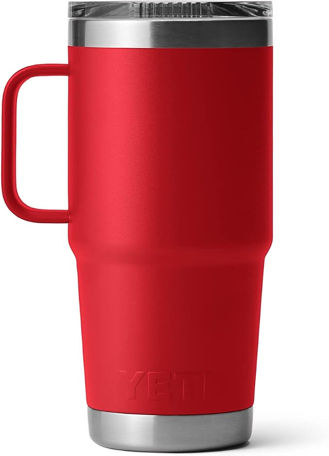 YETI Rambler 20 oz Travel Mug, Stainless Steel, Vacuum Insulated with Stronghold Lid - Image 7