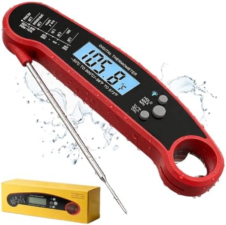 Meat Thermometer Digital, Instant Read Food Thermometer by AllAreN