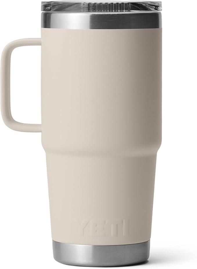 YETI Rambler 20 oz Travel Mug, Stainless Steel, Vacuum Insulated with Stronghold Lid - Image 6