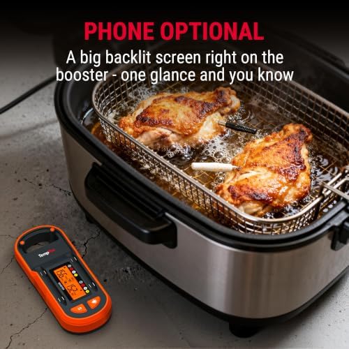TempPro 600FT Wireless Meat Thermometer for Cooking with 2 Thinner Probes - Image 6
