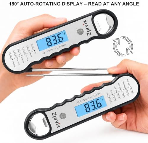 0.5s Instant Read Meat Thermometer Digital, Cooking, ±0.5°F Accuracy - Image 5