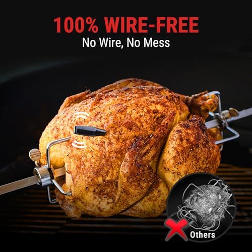 TempPro TempSpike 600ft Wireless Meat Thermometer with Ultra-Thinner Probe - Image 7