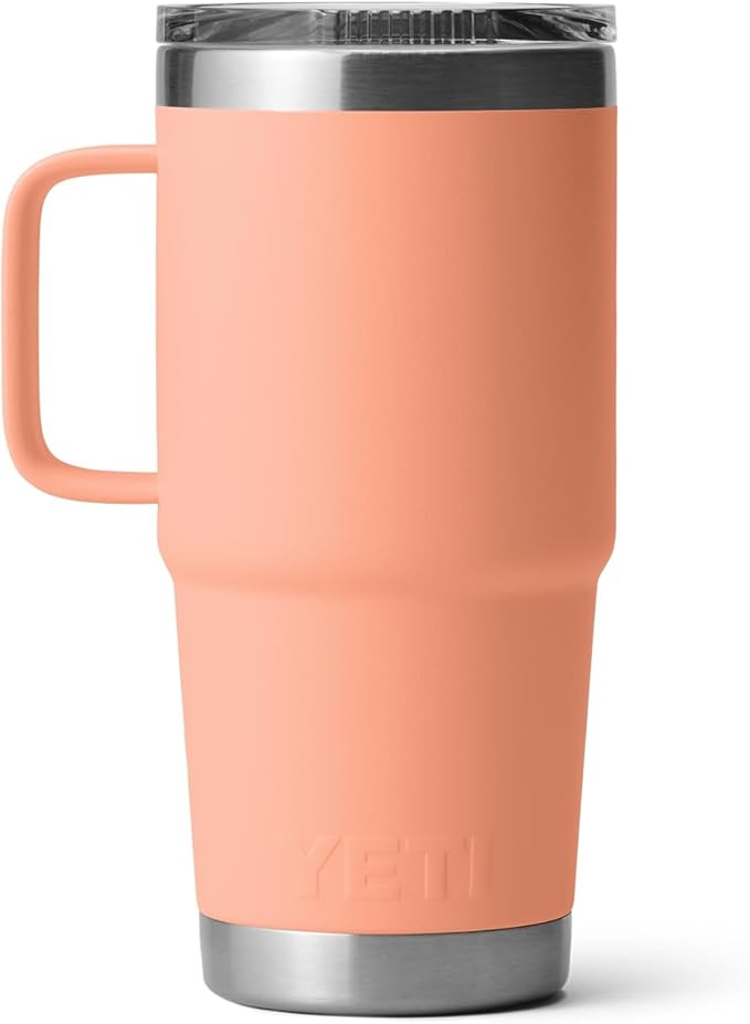 YETI Rambler 20 oz Travel Mug, Stainless Steel, Vacuum Insulated with Stronghold Lid - Image 6