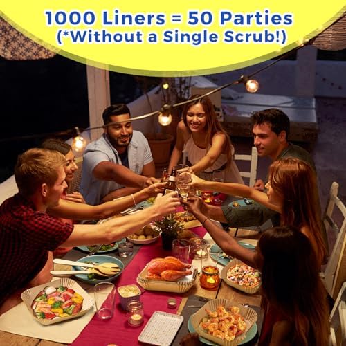 1000Pcs 8" Square Air Fryer Liners Disposable for 5-8 qt, Airfryer Paper - Image 5