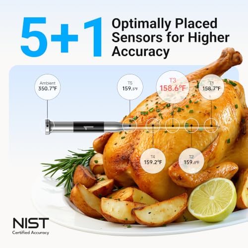 ThermoMaven Smart Bluetooth Wireless Meat Thermometer with WiFi App - Image 4