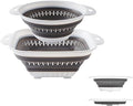 Collapsible Colander and Strainer, Silicone Strainer Colanders & Food Strainers by LogFaadCoi