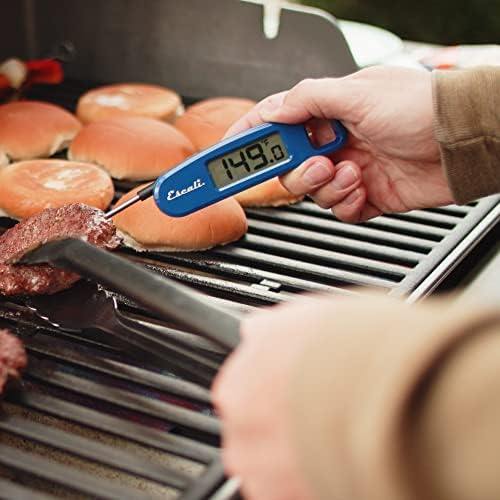Escali Compact Portable Meat Candy Folding Digital Thermometer, Backlit Display Easy to Storage with Magnet, Black - Image 4