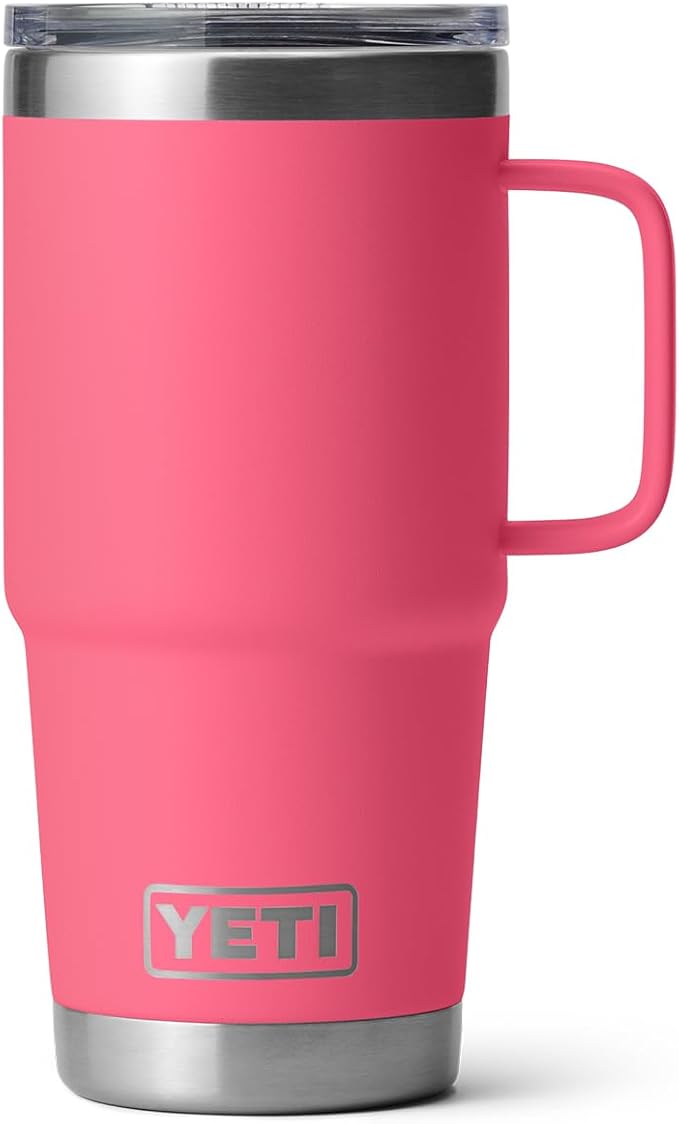 YETI Rambler 20 oz Travel Mug, Stainless Steel, Vacuum Insulated with Stronghold Lid - Image 4