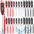 Copkim 24 Set Digital Food Thermometer Long Probe Instant, Black,White,Red by Copkim