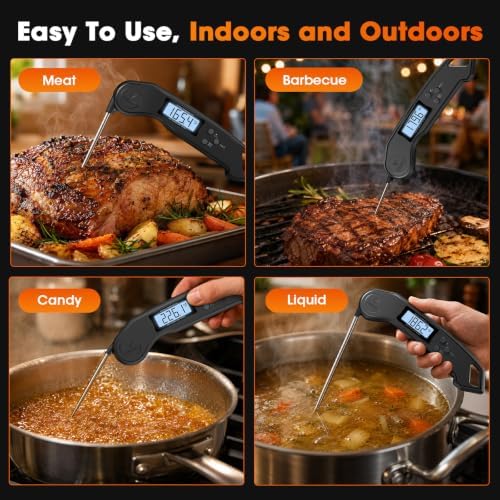 DOQAUS Meat Thermometer Digital – 2 Sec Instant Read Food Thermometer - Image 5