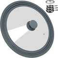 Universal Lid for Pots, and Skillets by KOMOKERU
