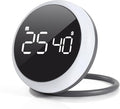 White Quick Que Kitchen Timers, Visual timers Large LED Display Magnetic by Unknown