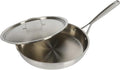 Babish 12-Inch Tri-Ply Stainless Steel Frying Pan by Babish