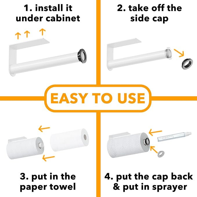 SpaceAid SprayNeat Paper Towel Holder - Image 6