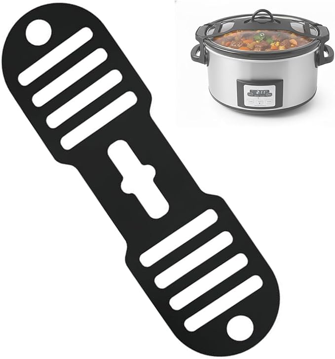 Silicone Lid Lock Strap for Crockpot Slow Cooker by Rxuiael