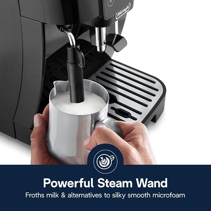 De'Longhi Magnifica Start Automatic Espresso Machine, Milk Frother, Black - Image 2