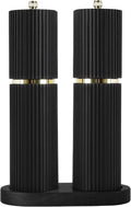 Wooden Salt and Pepper Grinder Set by UNIOVC