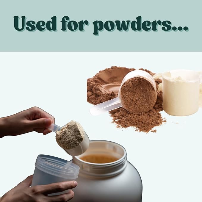 70 mL Long Handle Plastic Measuring Scoop - Image 8
