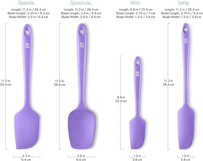 DI ORO Silicone Spatula Set - Image 5