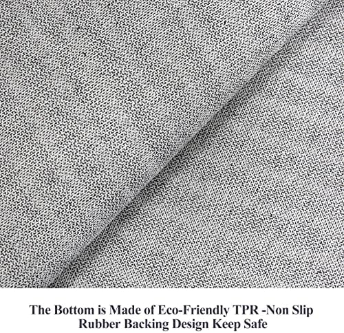 Hallway Washable Runner Rug - 2x7 Kitchen Rugs Entryway Rug Runner Vintage Soft Floor Mat Non Slip Indoor Farmhouse Carpet for Bathroom Living Room Bedroom (2 X 7, Orange) - Image 5