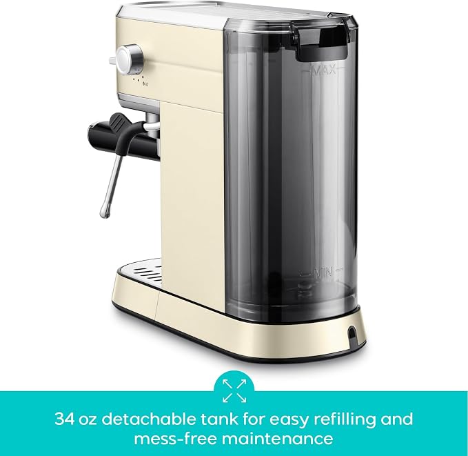 CASABREWS CM5418 Espresso Maker, Compact Espresso Machine with Milk Frother - Image 5