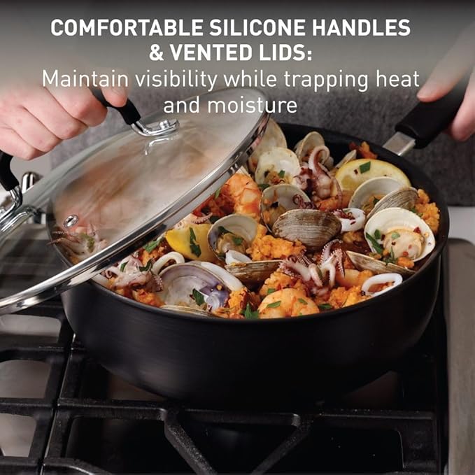 T-Fal Ultimate Hard Anodized Non Stick Jumbo Cooker - Image 5