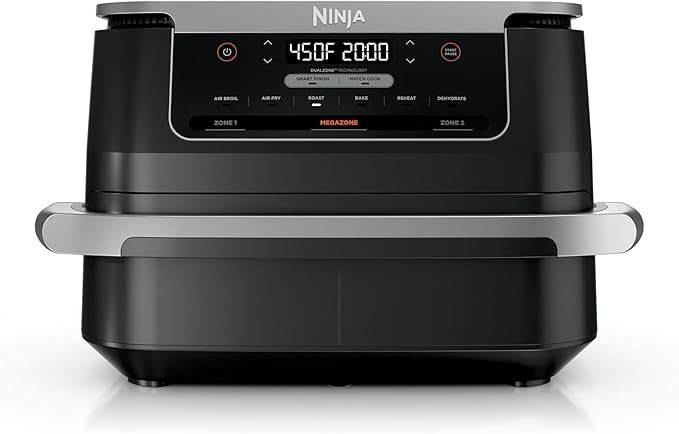 Ninja Foodi Air Fryer, 7 Qt MegaZone, 6-in-1, Black, DZ071 by Unknown
