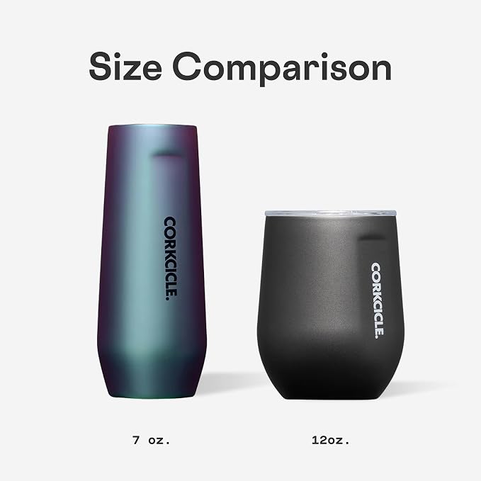 Corkcicle Stemless Insulated Wine Glass Tumbler - Beverages Cold 6 & Hot 3 Hours - Stainless Steel - Easy-Grip - Summer Drinkware Gift - Keeps Drinks Ice - 12 oz - Iron Man - Image 7