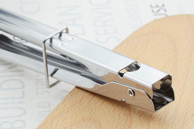HINMAY Stainless Steel Utility Food Tongs Set Kitchen Metal Tongs - Image 6