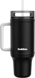 bubba 40 oz Insulated Stainless Steel Tumbler with Handle and Straw - Leakproof, Dishwasher Safe, Cup Holder Tumbler, Lead-Free and BPA-Free, Office Siren by bubbabrands