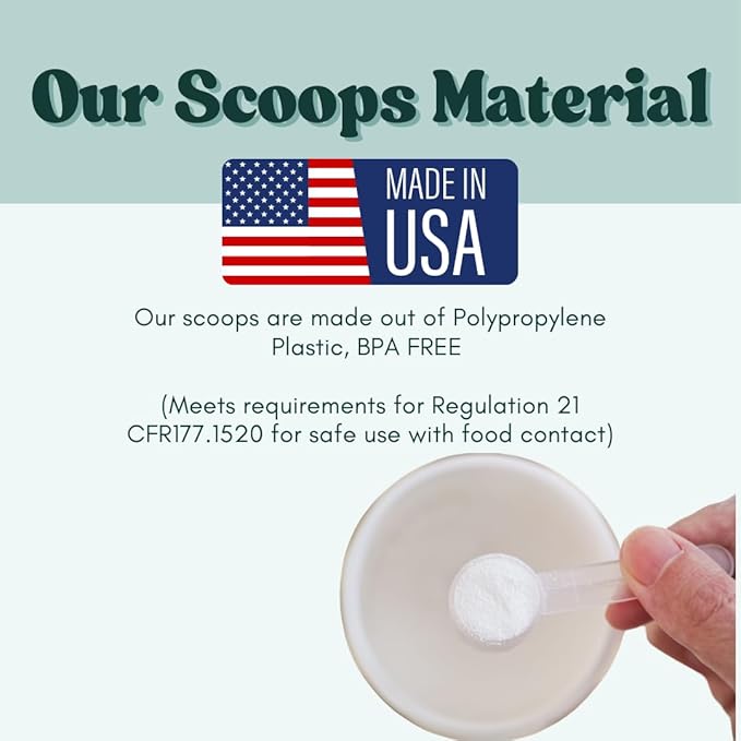 48 mL Long Handle Plastic Measuring Scoop - Image 7