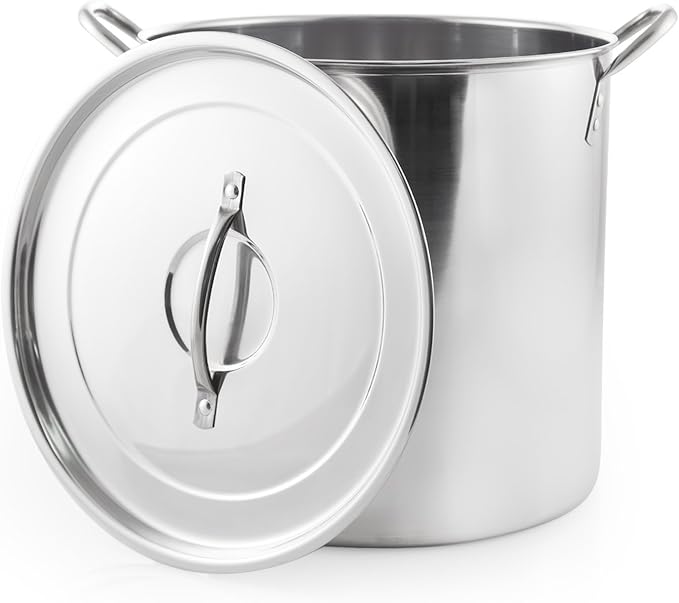 McSunley Stockpot Stainless Steel All Purpose Prep and Canning Bowl, 16 Quart - Image 2