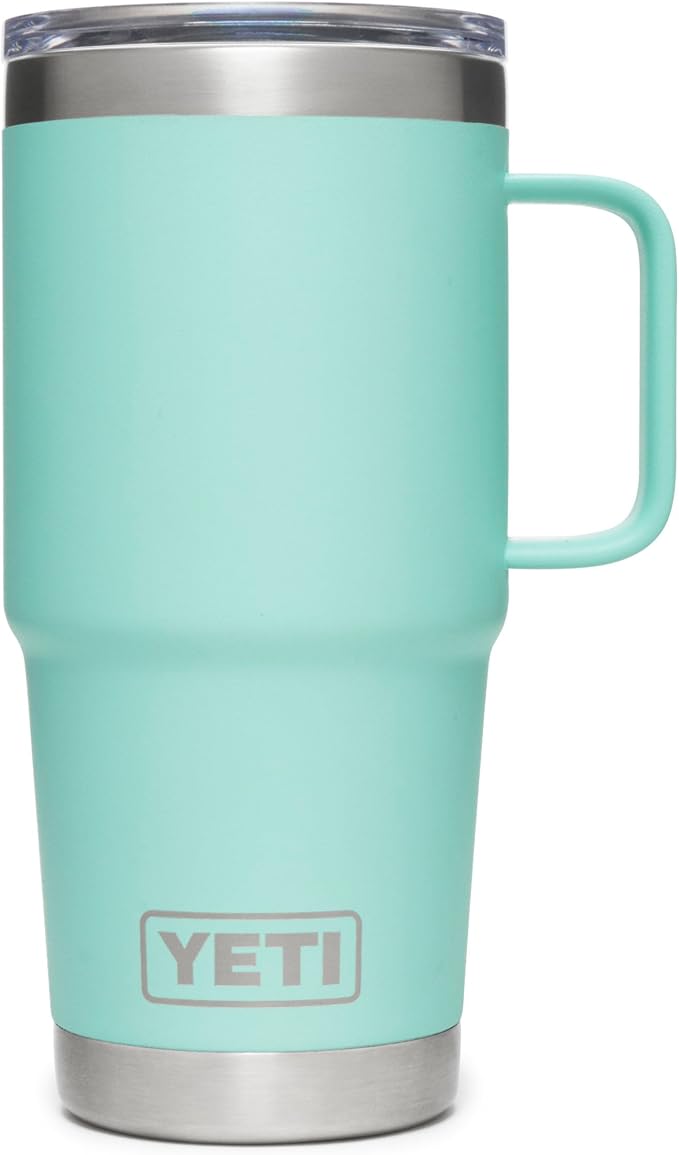 YETI Rambler 20 oz Travel Mug, Stainless Steel, Vacuum Insulated with Stronghold Lid by YETI